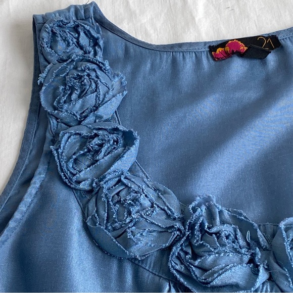 Rue 21 Applied Roses Cinched Balloon Tank Top - Picture 8 of 12